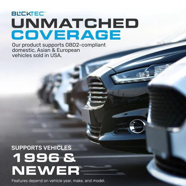 Alt view image 5 of 7 - BLCKTEC 420 Bluetooth OBD2 Scanner Diagnostic Tool - Vehicle Code Reader for Car - Clears Check Engine Light - Comes with Premium OBD App On IOS & Android - Works For All Cars 1996 & Newer