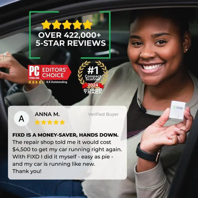 Alt view image 7 of 7 - FIXD Bluetooth OBD2 Scanner for iPhone & Android - Diagnostic Scan Tool for Repairs and Car Buying - Check Engine Code Reader & Enhanced Codes - (1 Pack w/Free 14-Day FIXD Premium Bundle)