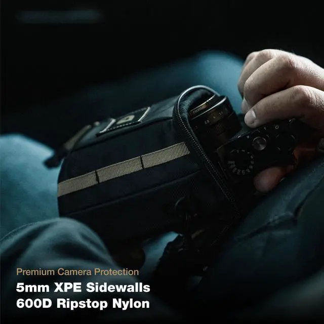 Alt view image 4 of 7 - PolarPro - 1L Camera Case | Compact Point and Shoot Camera Bag | Small Camera Case for Travel, Hiking, Photography | Protective Padded Case fits Leica/Fuji Cameras