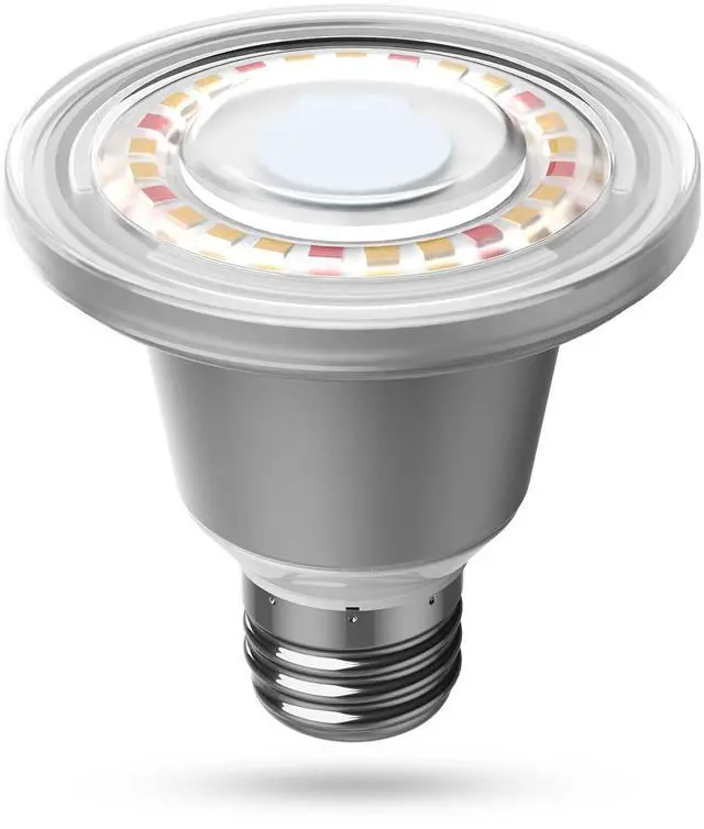 Main image of 60W Equivalent LED Grow Light Bulb, BR20 12W Full Spectrum Plant Light Bulb E26 Base, 25,000 Hours Lifespan IP54 Waterproof Grow Light for Indoor Outdoor Plants