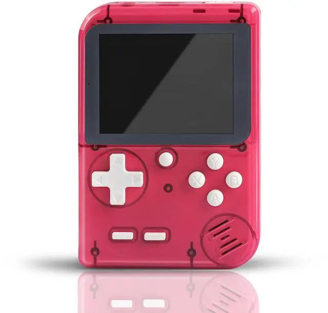 Main image of Retro Handheld Game Console,Portable Video Game Console with 256 Classic Games, 3.0 inches HD Screen, Support TV & Two Players Present for Adults Red