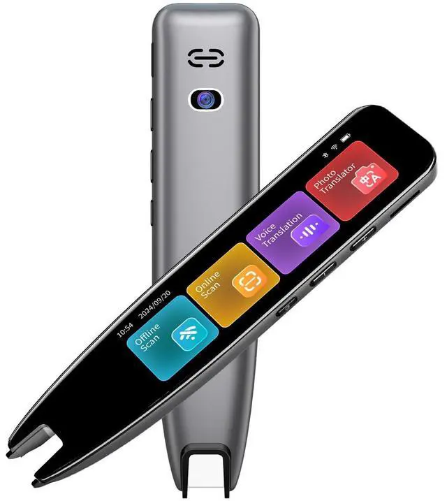 Main image of Translator Pen&Scan Reader Pen for Language Learners&Dyslexia&Learning Difficulties& Adults,OCR Translation Pen&Pen Scanner,Text to Speech Device for 142 Language(Grey)