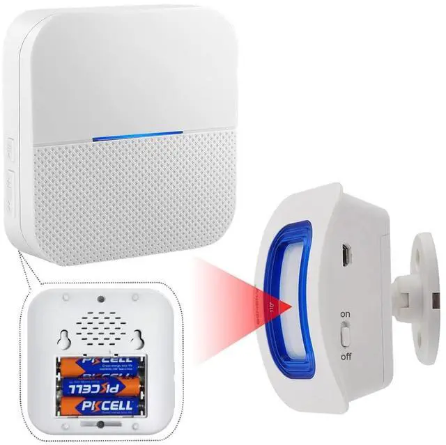 Main image of Bed Alarm for Elderly Dementia Patients,Portable Wireless Caregiver Pager Bed Alarms and Fall Prevention Alert for Elderly,Elderly Monitoring for Home
