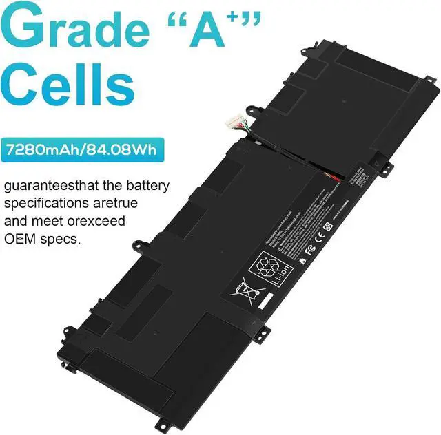 Alt view image 5 of 7 - SU06XL L29184-005 Laptop Battery for HP Spectre X360 Convertible 15-df0xxx 15-df1xxx 15-df0013dx 15-df0033dx 15-df1043dx 15-df0069nr 15t-df000 15t-df100 L29048-271 SU0608XL HSTNN-DB8W SU06084XL