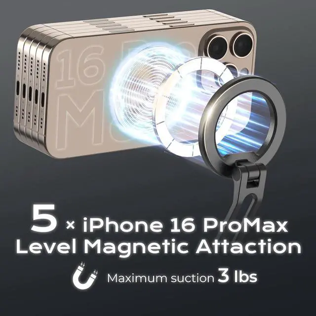 Alt view image 7 of 7 - 2026 Extended Long Magnetic Neck Mount for Phones, 27.6" Hands-Free POV/Vlog Phone Holder for iPhone 1712 & Android, Content Creator Essentials for Go Pro DJI, Comfortable Natural Shooting Angle