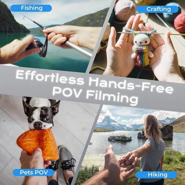 Alt view image 4 of 7 - 2026 Extended Long Magnetic Neck Mount for Phones, 27.6" Hands-Free POV/Vlog Phone Holder for iPhone 1712 & Android, Content Creator Essentials for Go Pro DJI, Comfortable Natural Shooting Angle