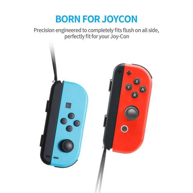 Alt view image 4 of 6 - Wrist Strap for Switch Controller 2 Pack Lanyard Replacement Parts Accessories for Joycon Controller