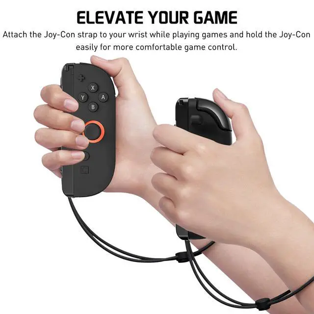 Alt view image 2 of 7 - Wrist Strap for Nintendo Switch 2 Joy con, Lanyard Replacement Parts Accessories for JoyCon 2 Controller (2 Pack)