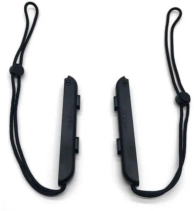 Main image of 2 Pack Black Wrist Strap for Switch Joycon, Replacement for Joy Con Straps Adjustable Tightness(Plastic)
