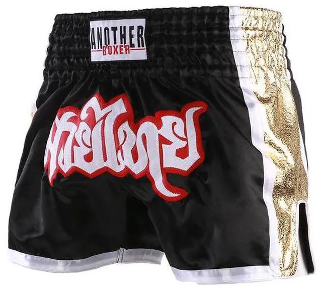 Main image of Boxing Shorts Kickboxing Trunks Gym Shorts Grappling Training Workout for Men and Women L