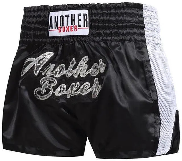 Main image of Boxing Shorts Kickboxing Trunks Gym Shorts Grappling Training Workout for Men and Women S