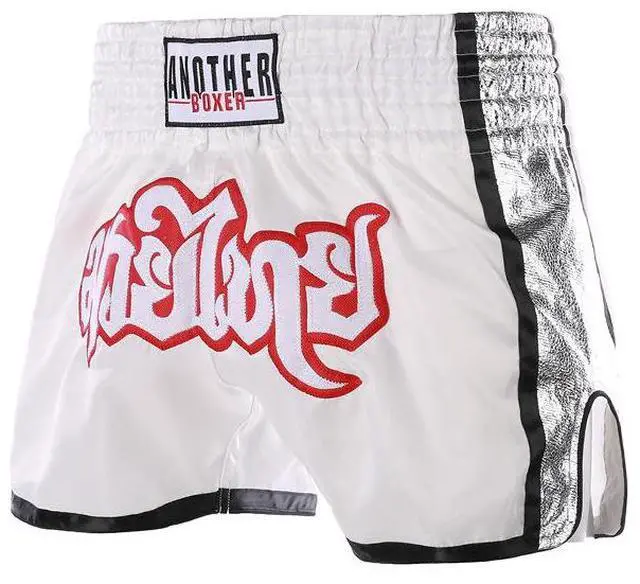 Main image of Boxing Shorts Kickboxing Trunks Gym Shorts Grappling Training Workout for Men and Women XS