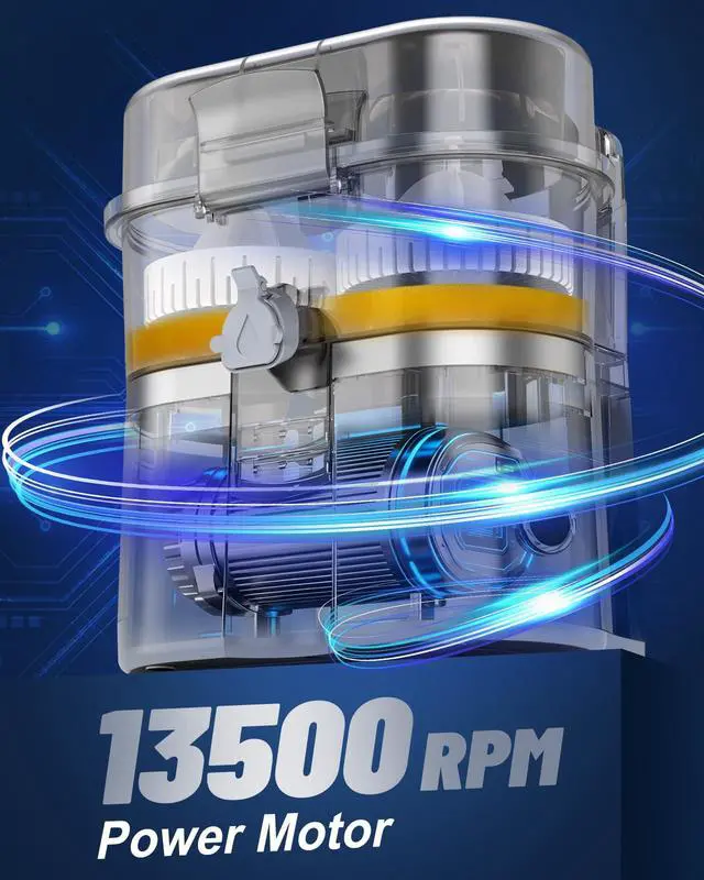 Alt view image 5 of 5 - Electric Juicer Machines with Double Head and Built-in Fruit Cutter, Fast Citrus Juicer for Oranges, Lemons, Limes & Grapefruits, Powerful Lemon Juicer for Home, Kitchen and Daily Fresh Drinks