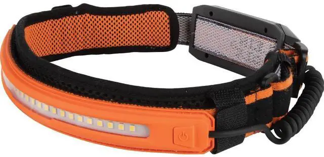 Main image of 56308 Rechargeable Headlamp with Strap, 575 Lumens, Wide-Beam LED, All-On or Direct Focus Modes, for Work and Outdoors