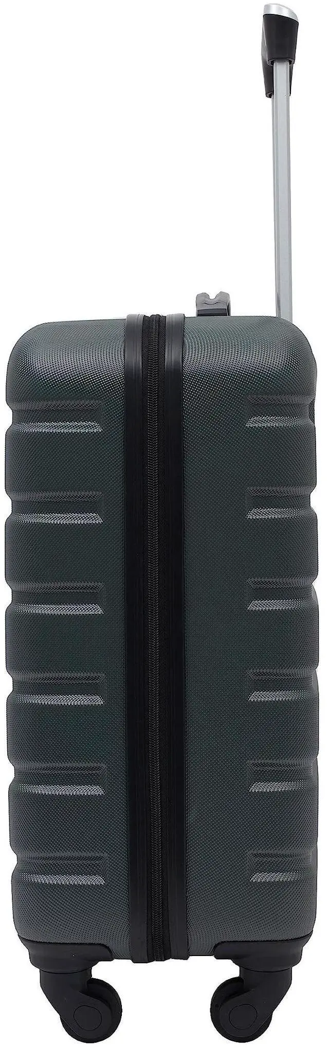 Alt view image 3 of 7 - Wrangler 22" Hardside Spinner Carry-On Luggage, Olive