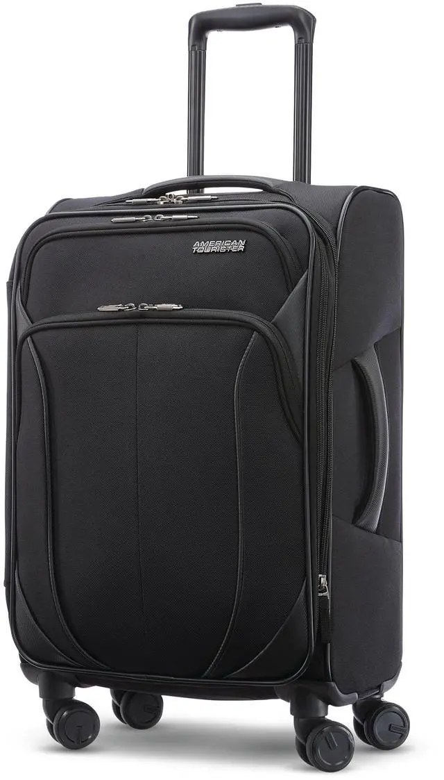 Main image of 4 KIX 2.0 Expandable Softside Luggage with Spinner Wheels, 20 SPINNER, BLACK