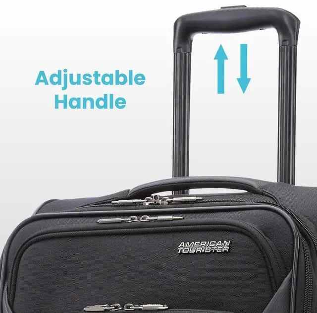 Alt view image 4 of 6 - 4 KIX 2.0 Expandable Softside Luggage with Spinner Wheels, 20 SPINNER, BLACK
