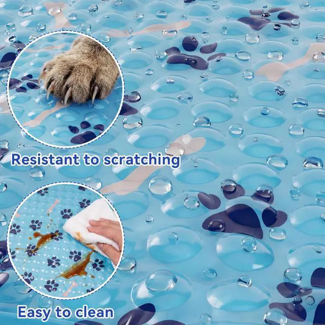 Alt view image 5 of 7 - Pet Cooling Gel Pad with Patent Technology, 44in Dog Cooling Mat for Summer, Self Cooling Mat for Large/Medium/Small Dogs, Non-Slip Waterproof Durable Mat for Dog Beds, Car, Indoor & Outdoor Use