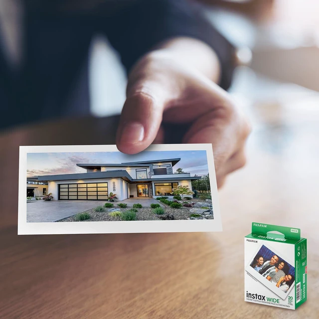 Alt view image 4 of 4 - Instax Wide Instant Film Photo Microfiber Cloth Compatible with Instax Wide 400, 300, 210, and 200 Cameras (40 Prints)