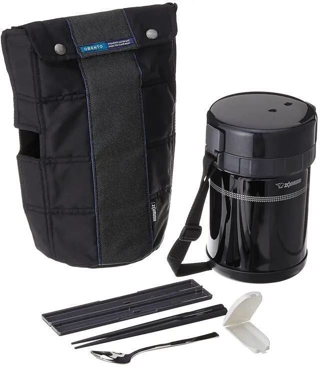 Main image of Zojirushi Classic Bento Vacuum Lunch Jar - Black