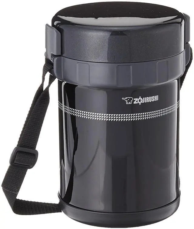 Alt view image 3 of 4 - Zojirushi Classic Bento Vacuum Lunch Jar - Black