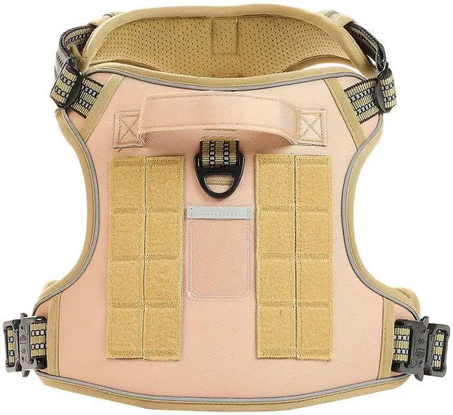 Alt view image 5 of 7 - Dog Harness for Large Dogs No Pull Tactical Dog Harness Adjustable Pet Vest