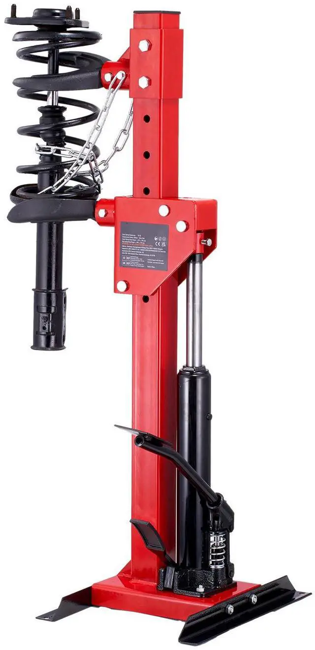 Alt view image 2 of 7 - Strut Spring Compressor, 4.5 Ton/9920 LBS Hydraulic Jack Capacity, 1 Ton Rated Compression Force, Auto Strut Coil Spring Compressor Tool, Hydraulic Spring Compressor for Strut Spring Removing