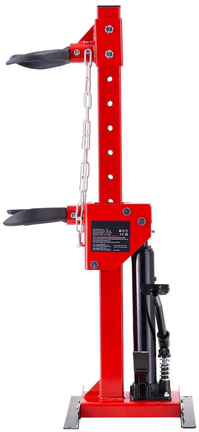 Alt view image 3 of 7 - Strut Spring Compressor, 4.5 Ton/9920 LBS Hydraulic Jack Capacity, 1 Ton Rated Compression Force, Auto Strut Coil Spring Compressor Tool, Hydraulic Spring Compressor for Strut Spring Removing