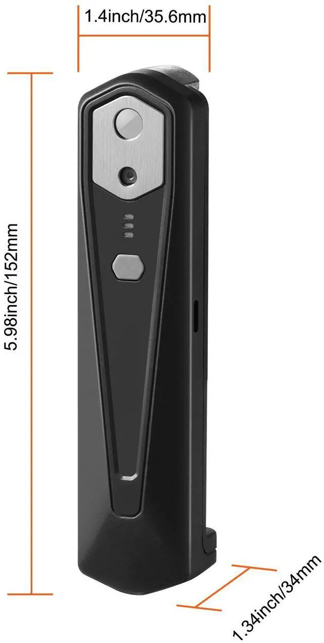 Alt view image 3 of 7 - Thermal Imaging Camera for Android & IOS, 256 x 192 IR High Resolution, Wireless Infrared Thermal Imager with WiFi & Visual Camera, 25Hz Refresh Rate Thermal Camera for Smartphone, -4°F-1022°F