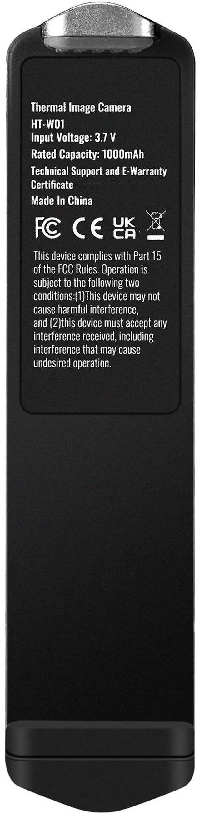 Alt view image 6 of 7 - Thermal Imaging Camera for Android & IOS, 256 x 192 IR High Resolution, Wireless Infrared Thermal Imager with WiFi & Visual Camera, 25Hz Refresh Rate Thermal Camera for Smartphone, -4°F-1022°F