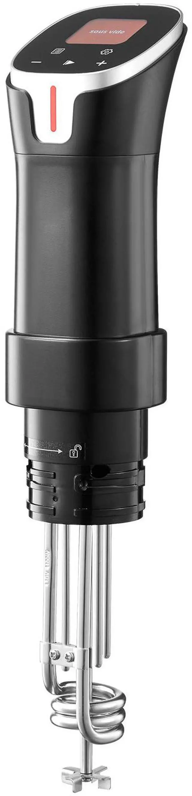 Alt view image 4 of 7 - Sous Vide Precision Cooker, 1100W Sous-Vide Cooking Machine, WIFI Immersion Circulator with 10 Preset Recipes, LCD Touchscreen, Fast-Heating, Accurate Temperature & Timer, App Control