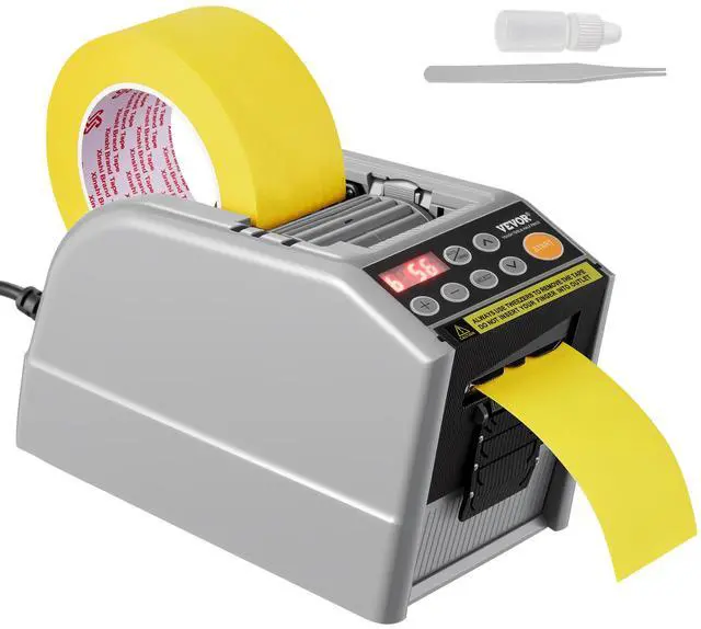 Alt view image 3 of 7 - Automatic Tape Dispenser Adhesive Electric Tape Cutter Packaging Machine Tape Cutting Machine 6-60mm Tape Width