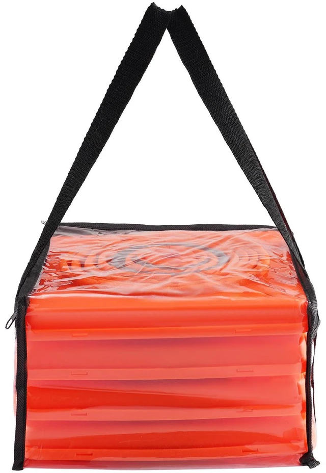 Alt view image 4 of 7 - Safety Cones, 4 Pack 28 inch Collapsible Traffic Cones, Construction Cones with Reflective Collars, Wide Base and A Storage Bag, for Traffic Control, Driving Training, Parking Lots