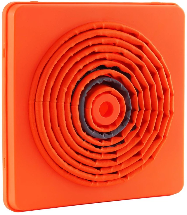 Alt view image 3 of 7 - Safety Cones, 4 Pack 28 inch Collapsible Traffic Cones, Construction Cones with Reflective Collars, Wide Base and A Storage Bag, for Traffic Control, Driving Training, Parking Lots