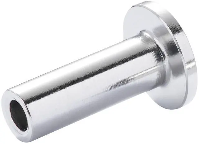 Alt view image 2 of 7 - 121 Pack T316 Stainless Steel Protector Sleeves for 1/8" Wire Rope Cable Railing, DIY Balustrade T316 Marine Grade, Come with A Free Drill Bit, Silver