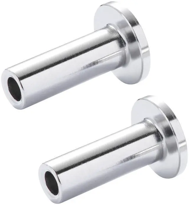Alt view image 7 of 7 - 121 Pack T316 Stainless Steel Protector Sleeves for 1/8" Wire Rope Cable Railing, DIY Balustrade T316 Marine Grade, Come with A Free Drill Bit, Silver