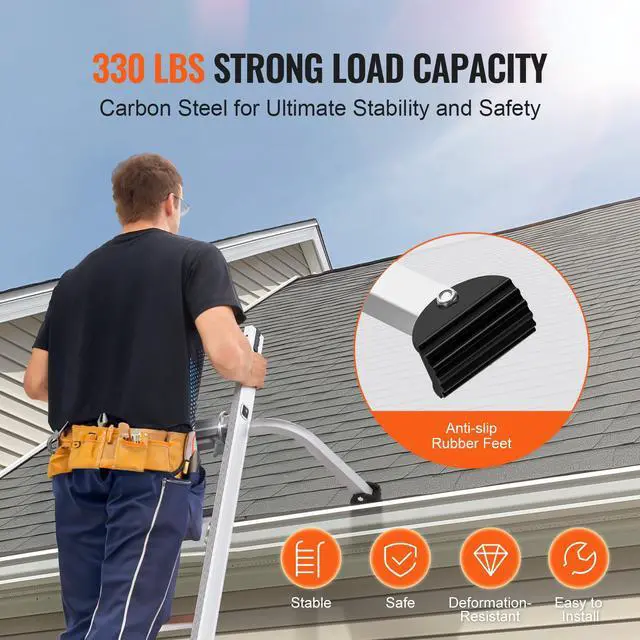 Alt view image 7 of 7 - Ladder Stabilizer Extension Ladder Standoff Heavy Duty Wing Span