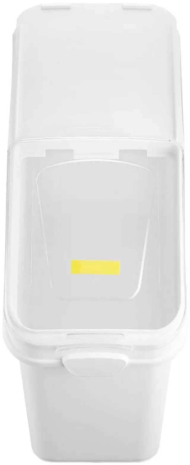 Alt view image 6 of 7 - 21 Gallon Ingredient Bin with Scoop 400 Cup Ingredient Bin with Sliding Lid Commercial Food Storage for Kitchen