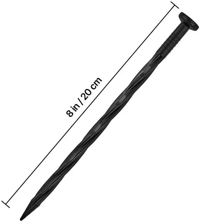 Alt view image 7 of 7 - Landscape Edging 100 ft x 1.5 in L-Shaped Plastic Garden Border No Dig