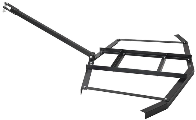 Alt view image 7 of 7 - Drag Harrow 66" Width Tow Behind Drag Harrow Steel Gravel Grader ATV UTV