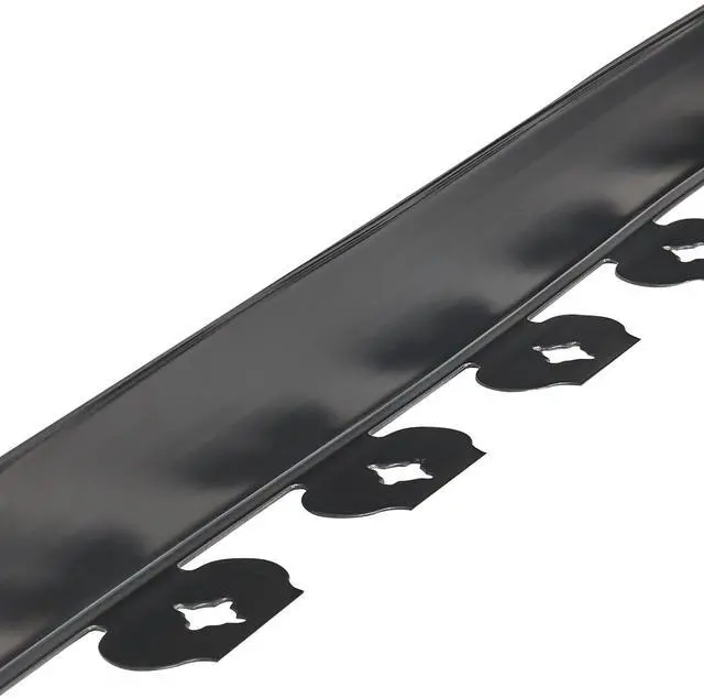 Alt view image 4 of 7 - Landscape Edging 100 ft x 1.5 in L-Shaped Plastic Garden Border No Dig