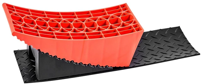 Alt view image 6 of 6 - Camper Levelers 2 Packs RV Leveling Blocks 8818.5 lbs 4" Leveling Height
