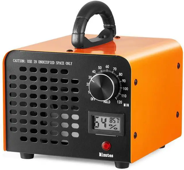 Main image of Ozone Generator, 12000mg/h Ozone Machine Odor Remover, High Capacity Commercial/Industrial Ozone Generator Machine, Home Air Ionizers Deodorizer with 0-120 min Time Setting for Rooms, Cars, Pets