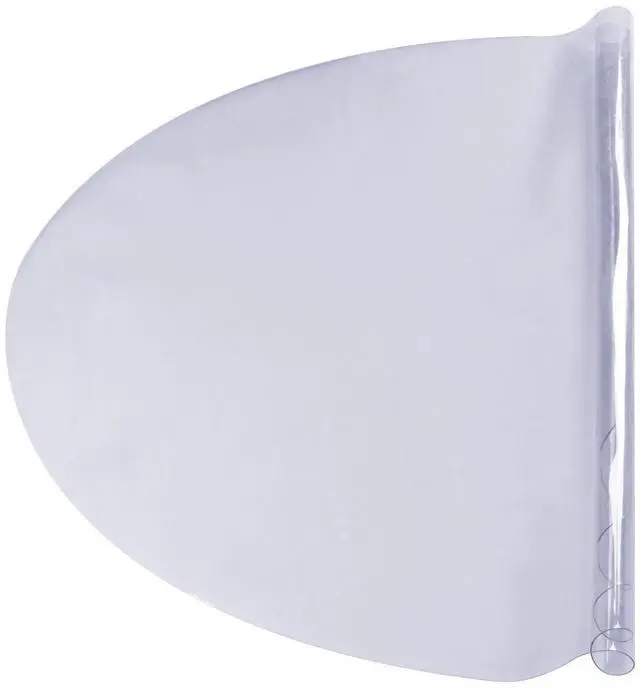 Main image of Clear Table Cover Protector, 48 inch/1230 mm Round Table Cover, 1.5 mm Thick PVC Plastic Tablecloth, Waterproof Desktop Protector for Writing Desk, Coffee Table, Dining Room Table