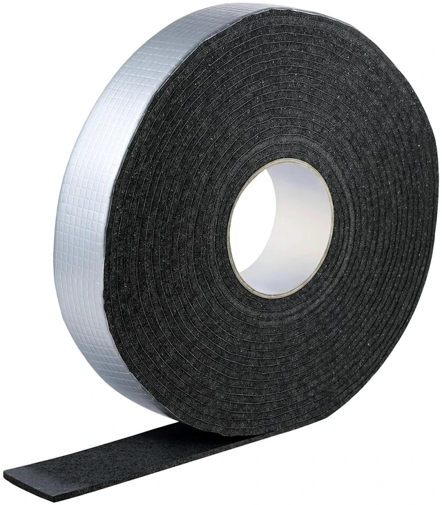 Alt view image 2 of 6 - Pipe Insulation Wrap 32.8FT x 2 in with Aluminum Foil Layer Self-Adhesive