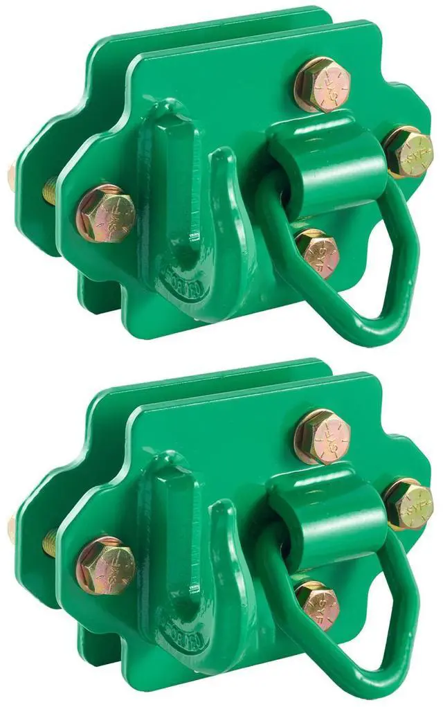 Alt view image 6 of 7 - 3/8" Tractor Bucket Hooks Grade 70 Steel Grab Hooks 12,000 lbs for RV UTV