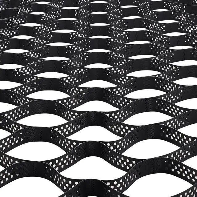 Alt view image 3 of 7 - Ground Grid 2-Inch Depth Geocell Grid 17.06x8.86 FT / 5200x2700 mm for Gravel