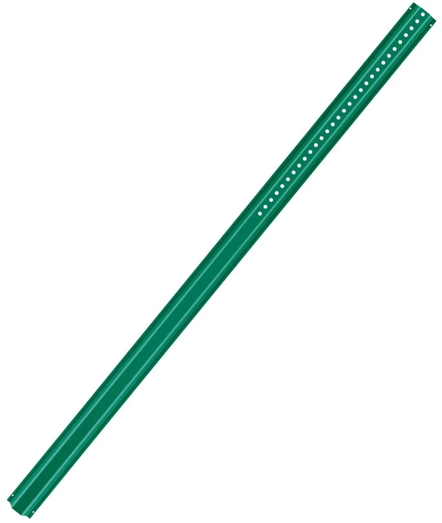 Main image of 6FT U-Channel Sign Post, 4Pack Green Heavy Duty Steel Fixed Fence Post, Steel Fence U-Channel Sign for Garden, Courtyard, Farm or Traffic Intersection