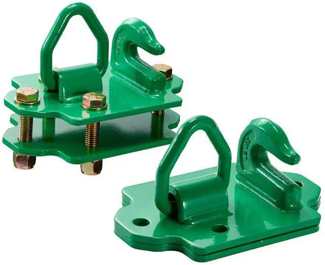 Alt view image 5 of 7 - 3/8" Tractor Bucket Hooks Grade 70 Steel Grab Hooks 12,000 lbs for RV UTV