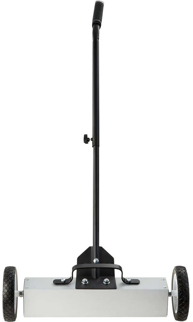 Alt view image 7 of 7 - 45Lbs Rolling Magnetic Sweeper with Wheels, Push-Type Magnetic Pick Up Sweeper, 18-inch Large Magnet Pickup Lawn Sweeper, Magnet with Telescoping Handle, Easy Cleanup of Workshop Garage Yard